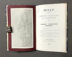 Billy. Ancienne châtellenie du Bourbonnais. Origine. Description. Histoire.