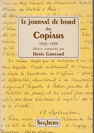 Le journal de bord des Copiaus 1924-1929