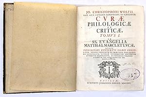 Curae philologicae et criticae quibus integritati contextus graeci consulitur, sensus verborum ex...