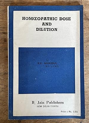 Homoeopathic Dose and Dilution