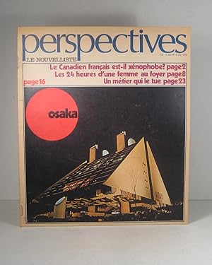Le Nouvelliste. Perspectives, vol. 12, no. 19, 9 mai 1970