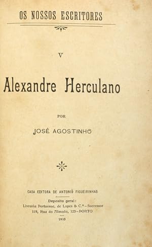 ALEXANDRE HERCULANO. EÇA DE QUEIROZ.