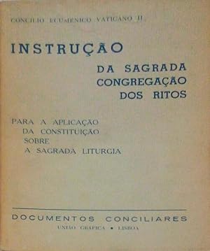 INSTRUÇÃO DA SAGRADA CONGREGAÇÃO DOS RITOS.