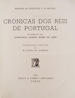 CRÓNICAS DOS REIS DE PORTUGAL.