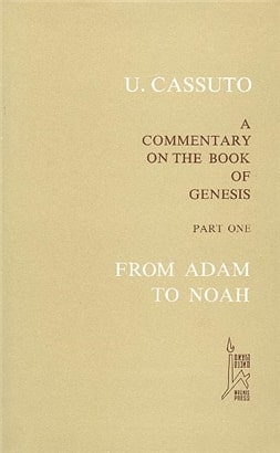 A Commentary on the Book of Genesis Part 1: From Adam to Noah ( IVI )
