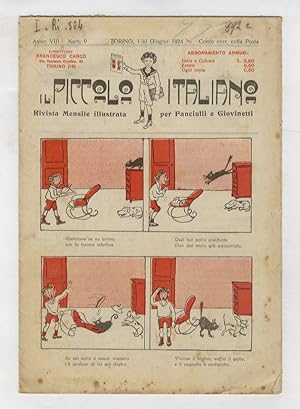 PICCOLO (IL) Italiano. Rivista mensile illustrata per fanciulli e giovinetti. Anno VIII. Num. 9 T...