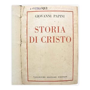 Giovanni Papini - Storia di cristo