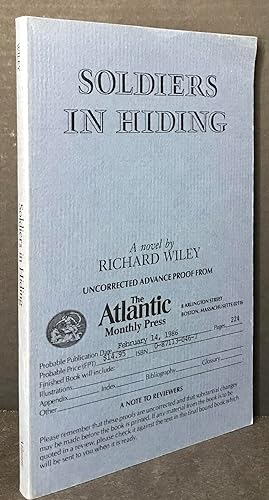 Soldiers in Hiding [SCARCE UNCORRECTED ADVANCE PROOF]