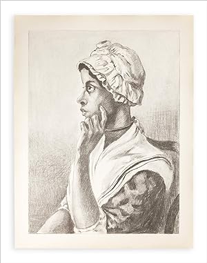 [Large Portrait Print of Phillis Wheatley, issued by the Associated Publishers]