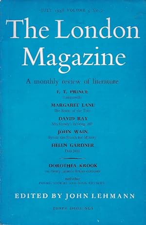 The London Magazine. A monthly review of literature, edited by John Lehmann. Volume 5 No.7, July ...
