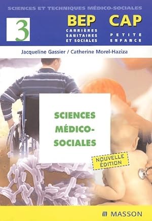 Sciences m?dico-sociales BEP, CAP - Jacqueline Gassier
