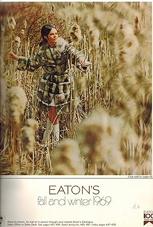 T. Eaton Co. - Eaton's Fall and Winter 1969 Mail Order Catalogue Catalog