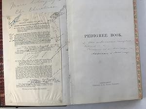 Pedigree Book: Mares belonging to Chr. Christenson, Hailsham (1909)