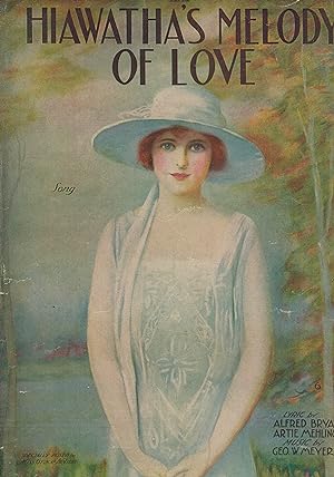 Hiawatha's Melody of Love Song - Vintage Sheet Music - Grace Nelson Cover