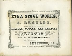 Etna Stove Works, Pittsburgh stove manufacturer with "Montreal" print