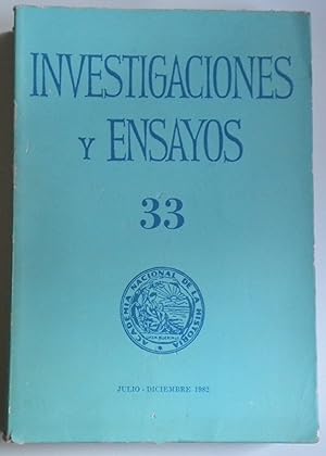 Investigaciones y Ensayos n° 33