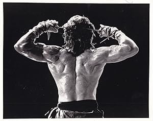 First Blood [Rambo] (Original photograph of Sylvester Stallone from the 1982 film)