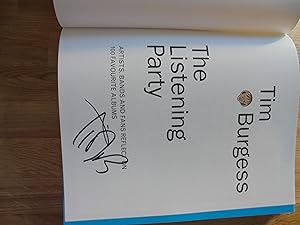 The Listening Party - SIGNED BY TIM BURGESS