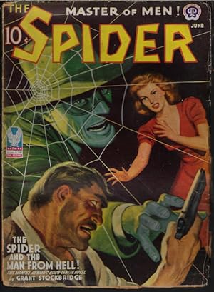 THE SPIDER, Master of Men!: June 1943 ("The Spider and The Man from Hell!")