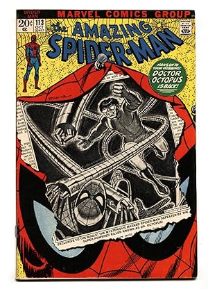 Amazing Spider-man #113 1972- Doctor Octopus- Marvel FN