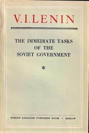 The Immediate Tasks of the Soviet Government