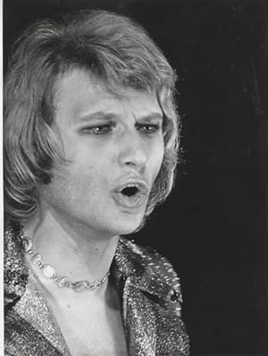 "Johnny HALLYDAY " Photo de presse originale / Photo J. FILLEDIER (1971)