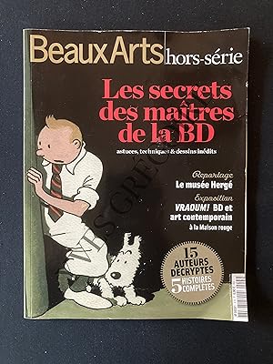 BEAUX ARTS-HORS SERIE-2009-LES SECRETS DES MAITRES DE LA BD