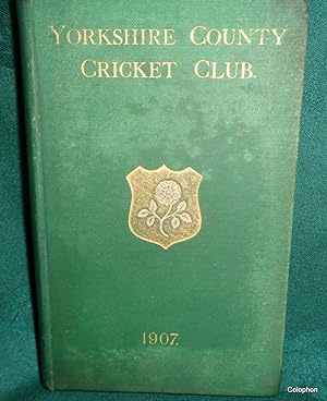 Yorkshire County Cricket Club. 15th Annual 1907.