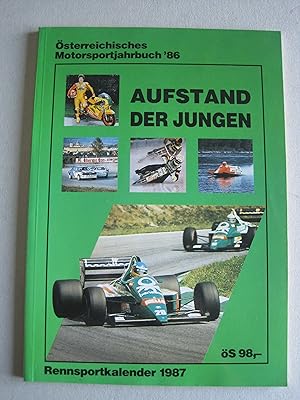 Österreichisches Motorsportjahrbuch '86 Aufstand der Jungen Rennsportkalender 1987