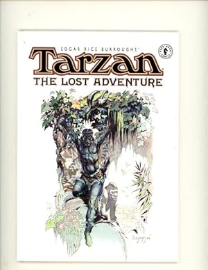 Set of Tarzan the Lost Adventure Comics (4) by Edgar Rice Burroughs