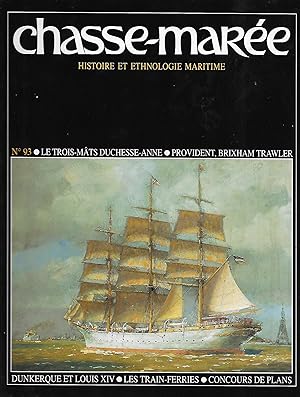 Revue "Le Chasse-Marée" (histoire et ethnologie maritime) n°93, novembre 1995 [les train-ferries,...