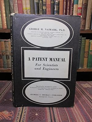 A Patent Manual for Scientists and Engineers