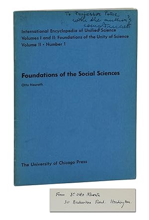 Foundations of the Social Sciences (International Encyclopedia of Unified Science, Volume II Numb...