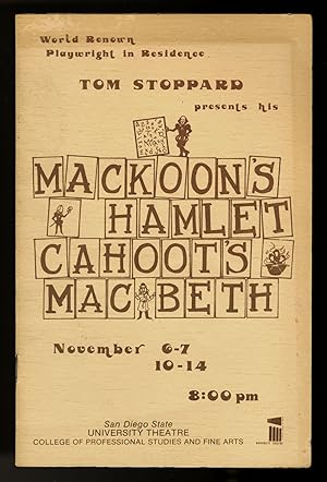 Mackoon's Hamlet, Cahoot's Macbeth [program]
