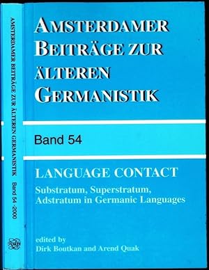 Language contact. Substratum, superstratum, adstratum in germanic languages