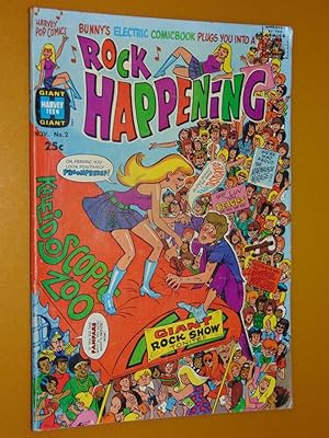 Harvey Pop Comics #2. Rock Happening. Very Good 4.0.