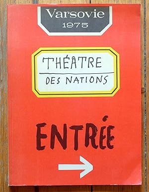 Théâtre des Nations - Varsovie 1975.