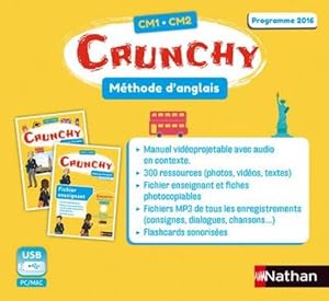 Crunchy Anglais CM - Clé USB 2019