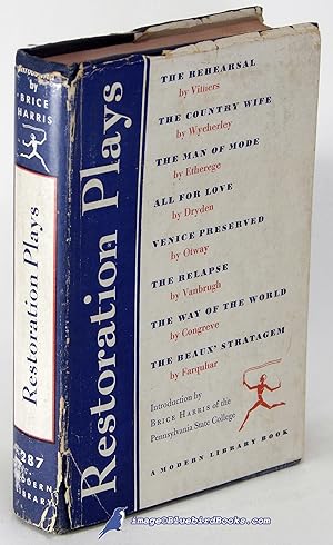 Eight Famous Restoration Plays (Modern Library #287.1)