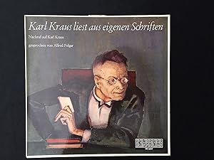 Karl Kraus liest aus eigenen Schriften. Nachruf auf Karl Kraus gesprochen von Alfred Polgar.