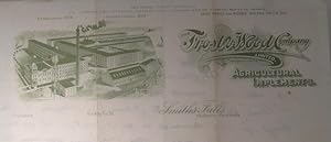 The Frost & Wood Company. Letterhead