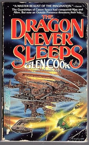 The Dragon Never Sleeps by Glen Cook (First Printing) Signed