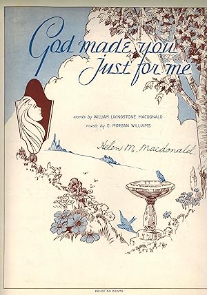 God Made You Just for Me - Sheet Music