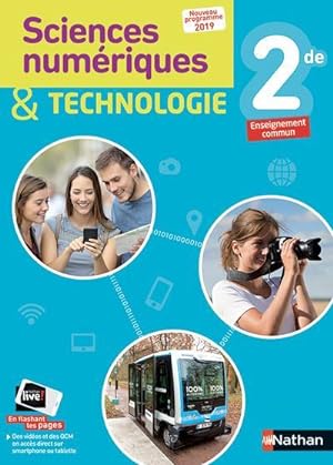sciences numériques & technologie ; 2de (édition 2019)