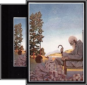 Maxfield Parrish 'Shuffle-Shoon and Amber-Locks' Original print From Poems of Childhood 1902