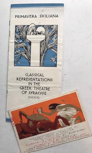 Ten Original Souvenir Photographs of Classical Greek Theater in Syracuse, Sicily, 1933; Souvenir ...