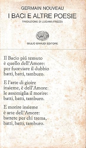 I baci e altre poesie. Testo Francese a fronte