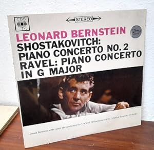 Leonard Bernstein. Shostakovitch: Piano Concerto No. 2; Ravel: Piano Concerto in G Major LP 33 U/...