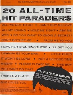 20 All-time Hit Paraders No 55 B-Flat Instruments (Solo and Duet) Special Beatles Edition