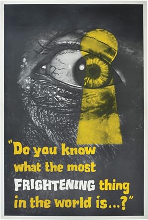 Peeping Tom (Original British Advance Poster for the 1960 film)